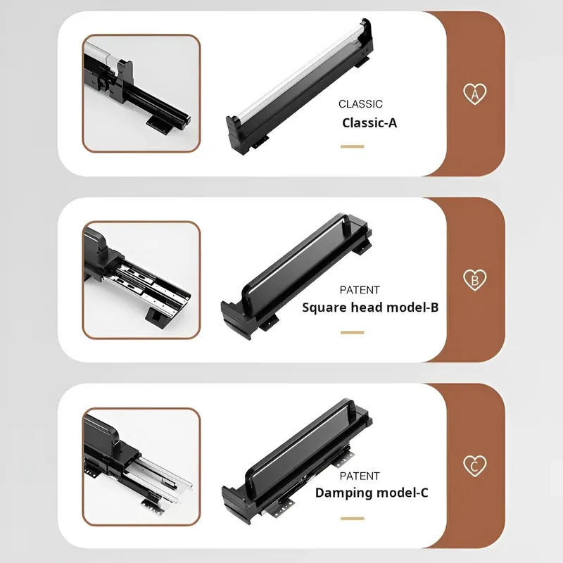 Cintre télescopique rétractable pour garde-robe 5