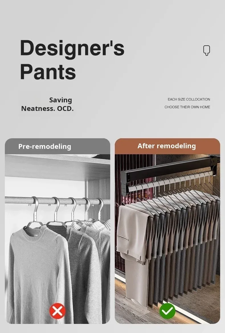Organisation de dressing par catégorie