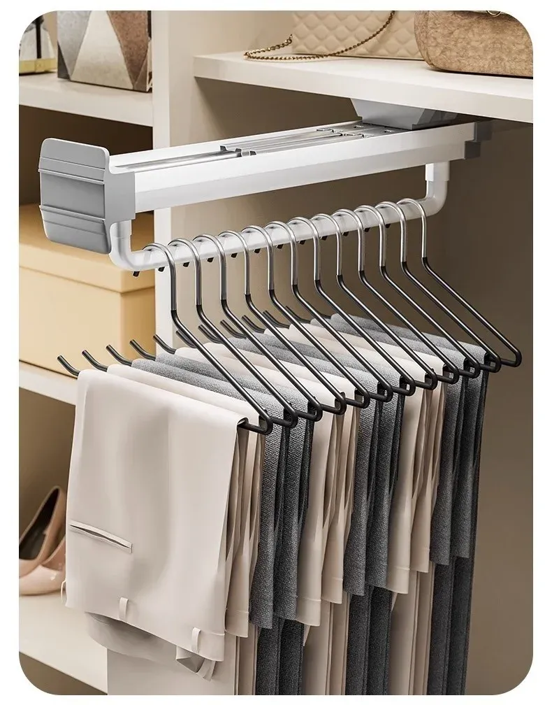 Cintre rétractable en utilisation