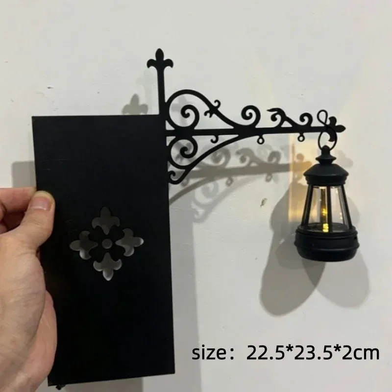 Lanterne de bibliothèque décorative – Éclairage pour étagère, lampe suspendue rétro style ancien 14