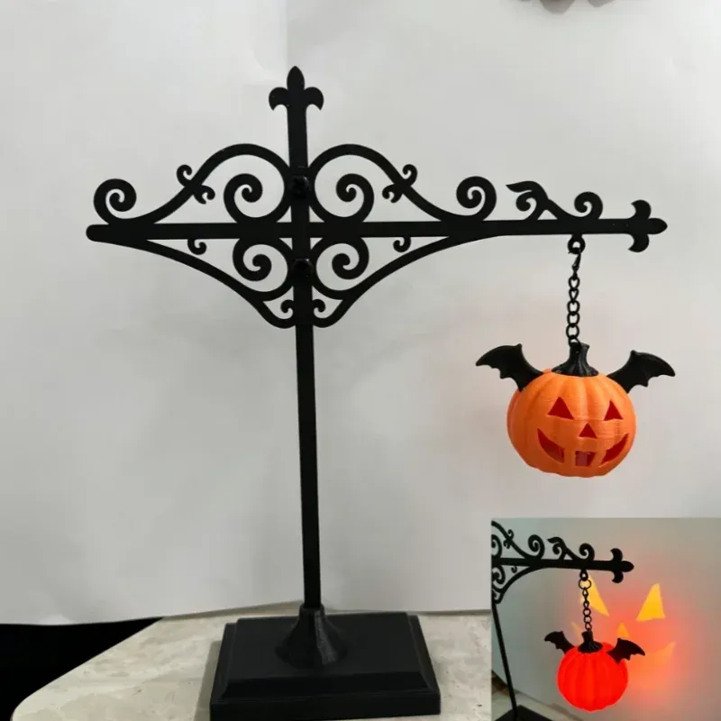 Lanterne de bibliothèque décorative – Éclairage pour étagère, lampe suspendue rétro style ancien 9