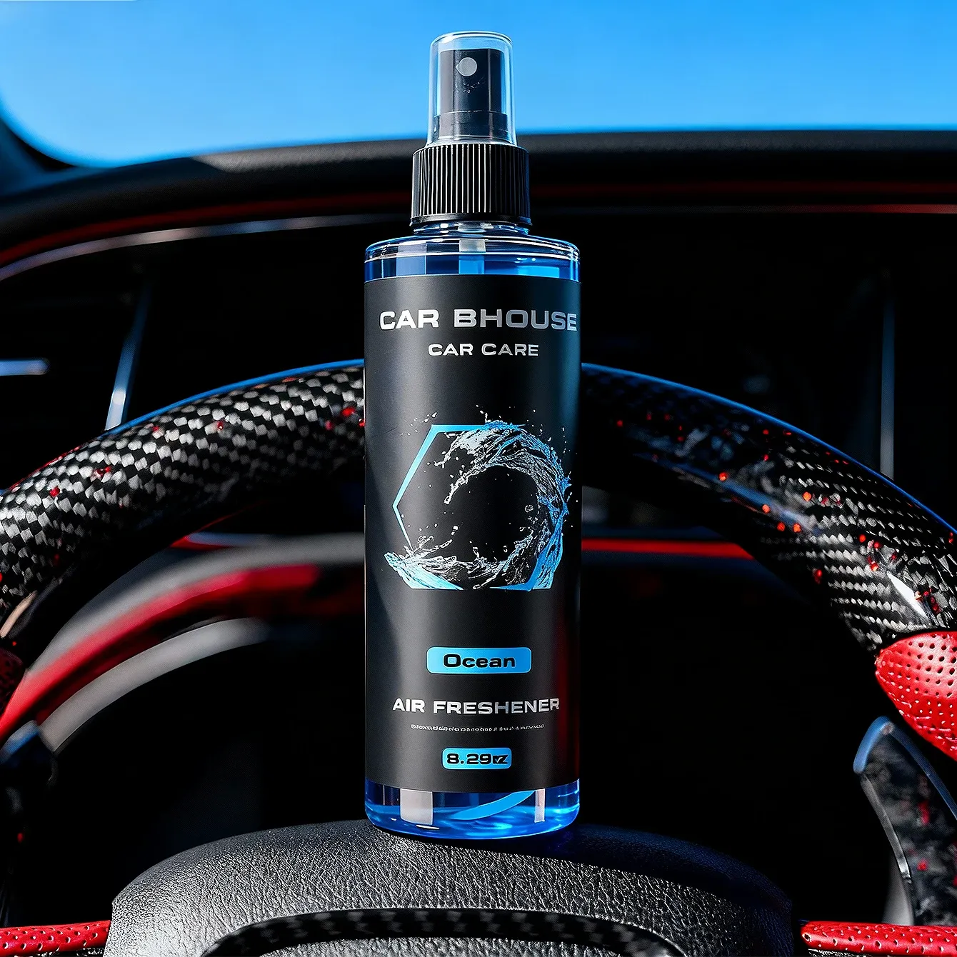 Spray désodorisant pour intérieur de voiture