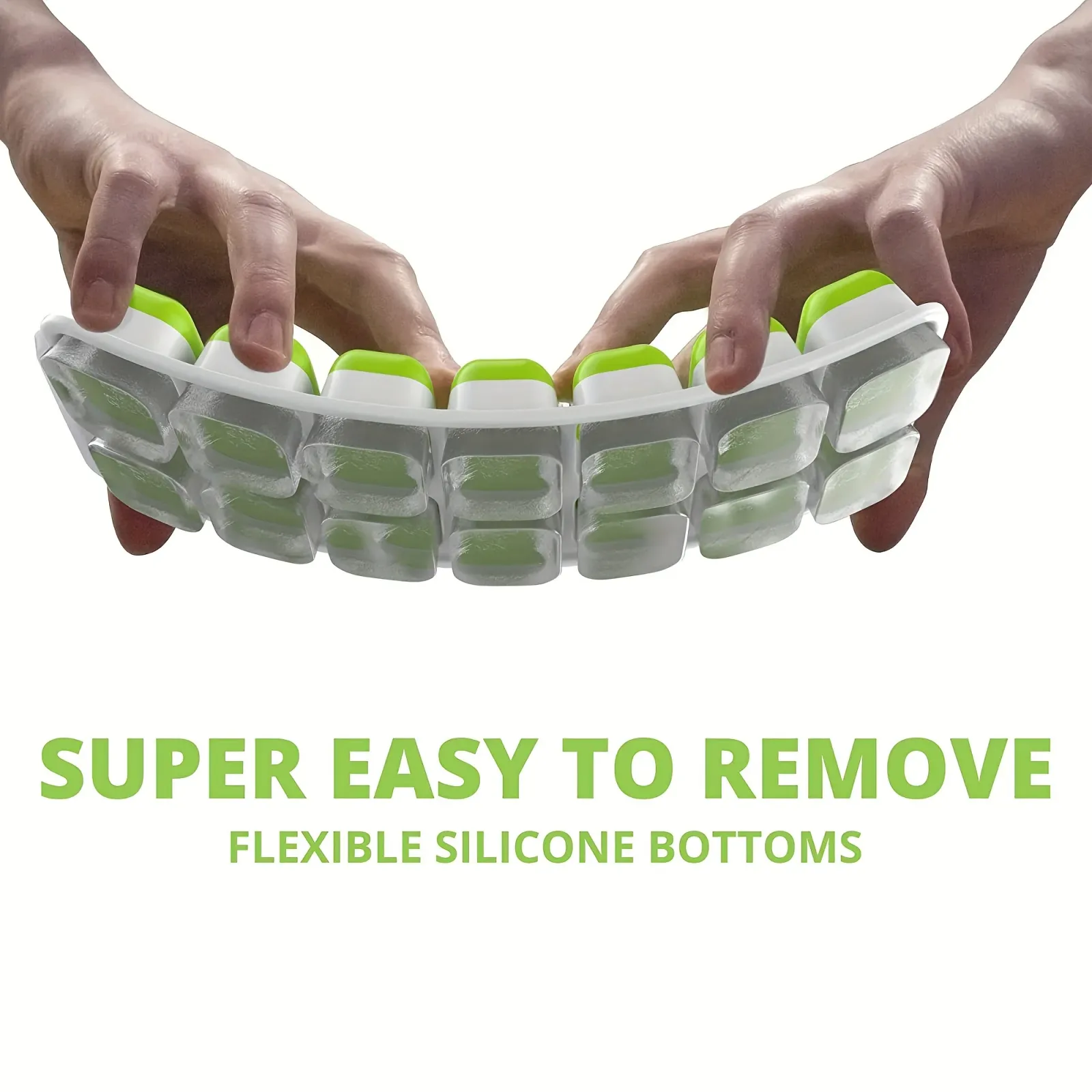 Moule à glaçons en silicone, présentation lifestyle