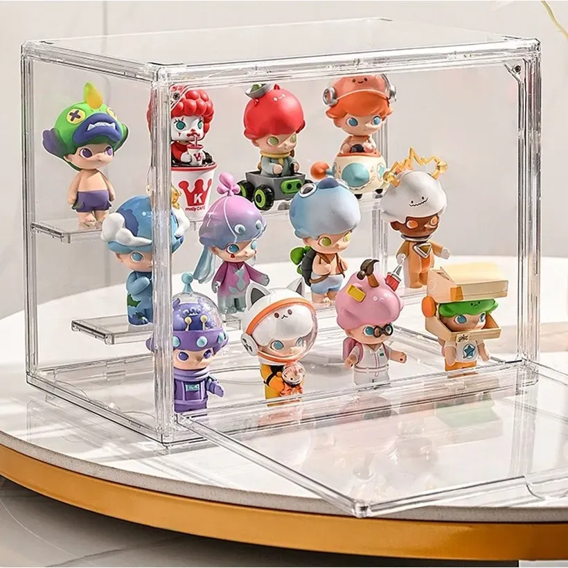 Coffret de rangement transparent, présentation détaillée