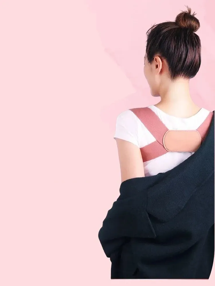 Correcteur de posture porté sous un vêtement