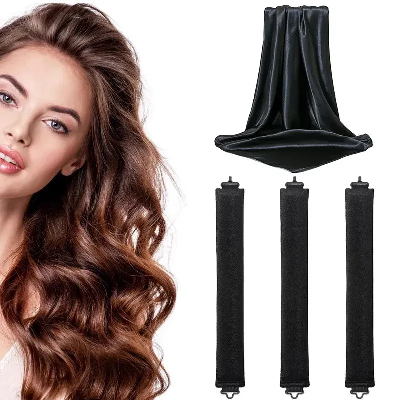 Bigoudis sans chaleur 27 cm pour grandes vagues, diamètre 3,5 cm, confort pour le sommeil 13