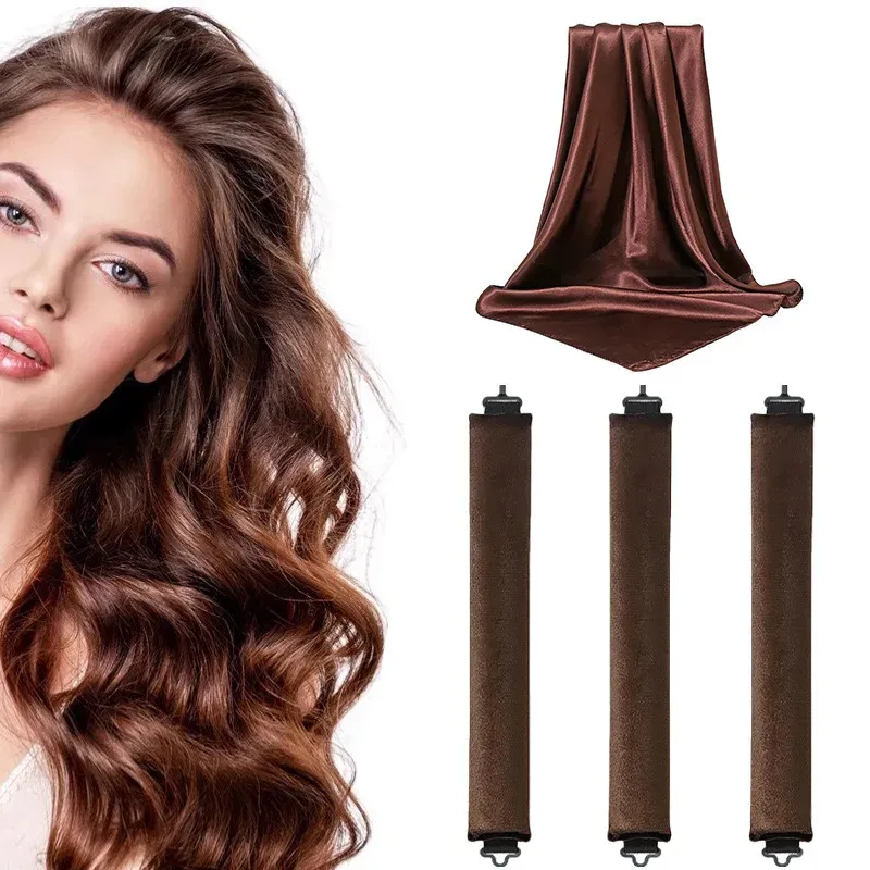 Bigoudis sans chaleur 27 cm pour grandes vagues, diamètre 3,5 cm, confort pour le sommeil 12