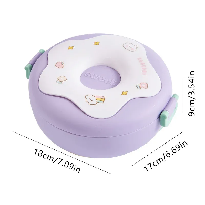 Boîte à déjeuner, format pratique
