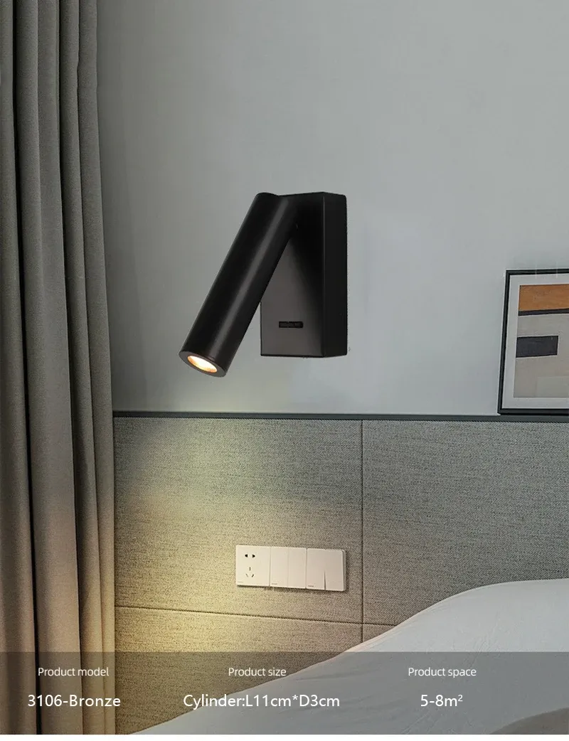 Applique murale LED dans un escalier