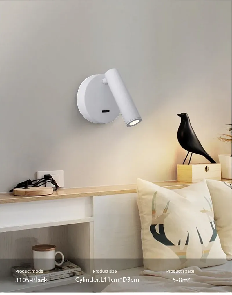Applique murale LED pour bureau