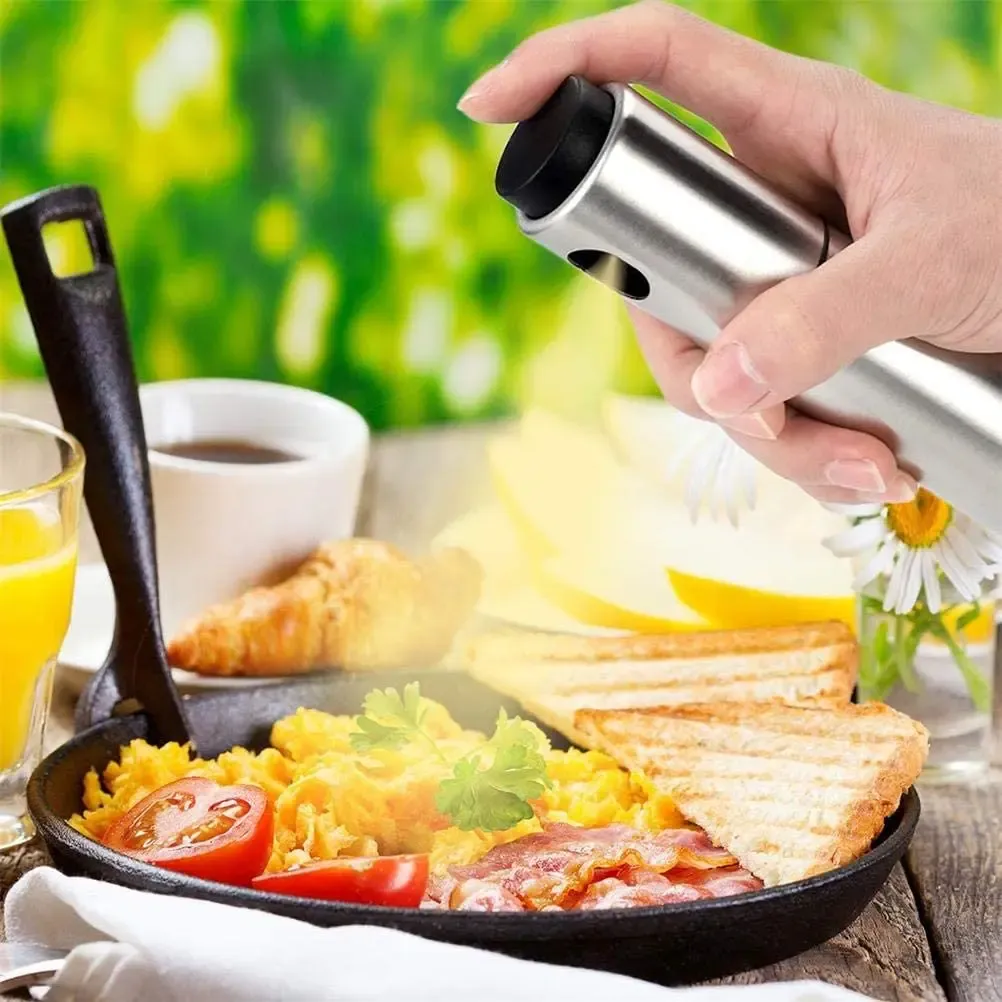 Vaporisateur d'huile en acier inoxydable, vue principale