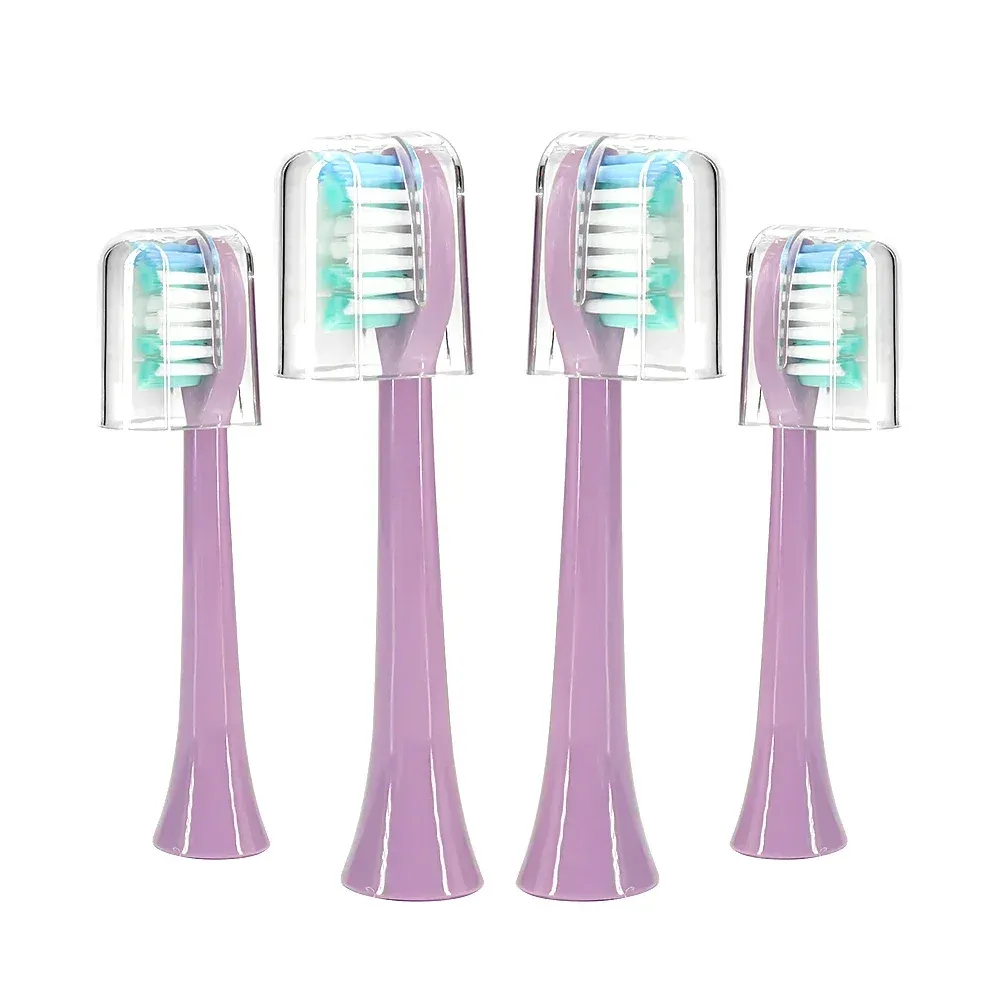 Têtes de brosse de rechange pour brosse à dents électrique Sarmocare S100 (lot de 4) 5