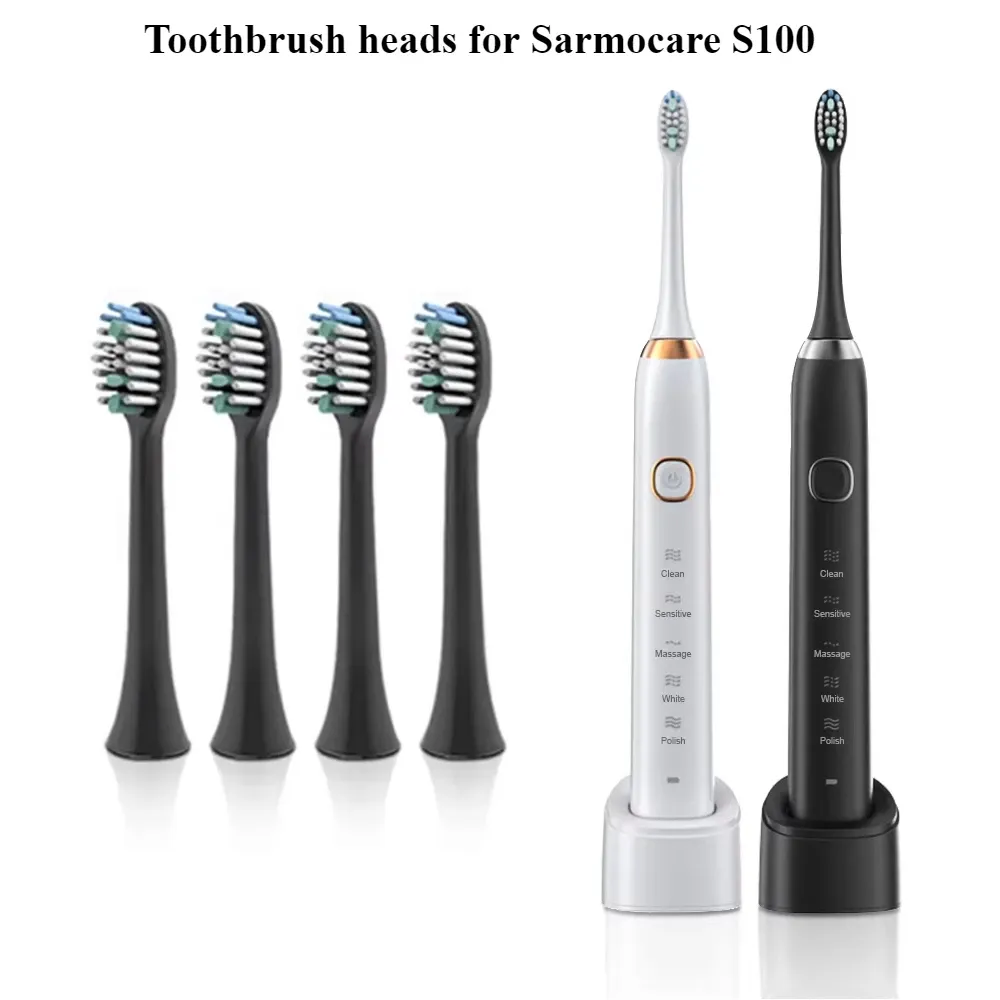 Têtes de brosse de remplacement Sarmocare S100 vue d'ensemble