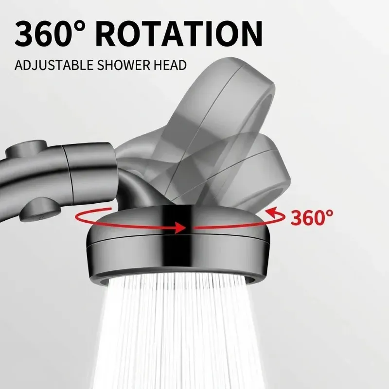 Pommeau de douche oscillant à double mode, pour une douche confortable au quotidien 4