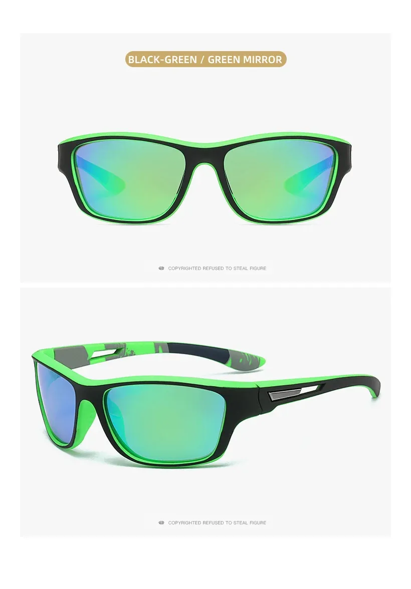 Lunettes de soleil en situation sportive