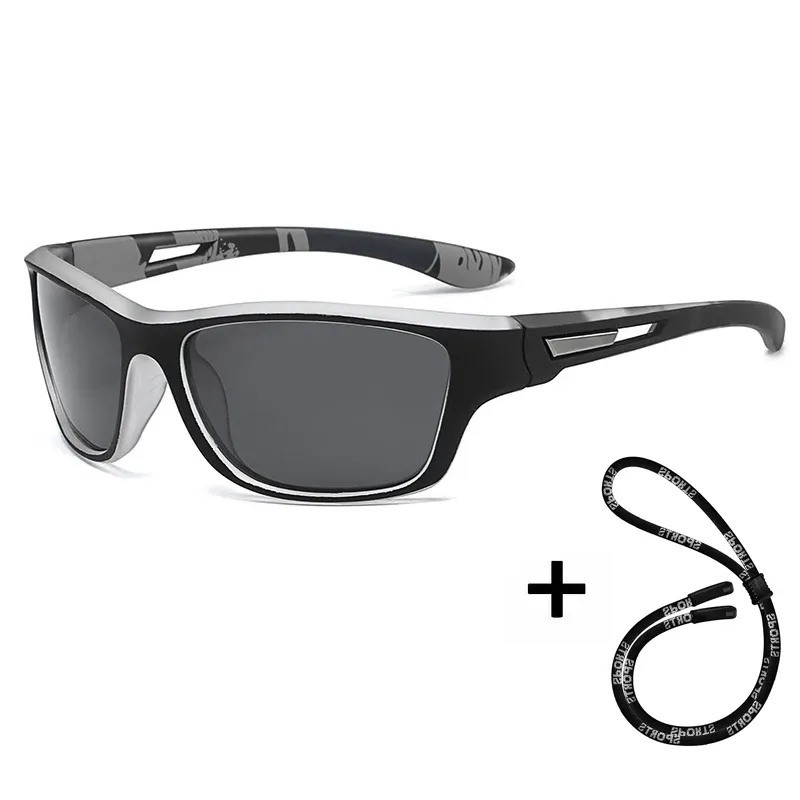 Lunettes de soleil polarisées haute définition unisexes, protection UV400 pour sports de plein air et conduite 26