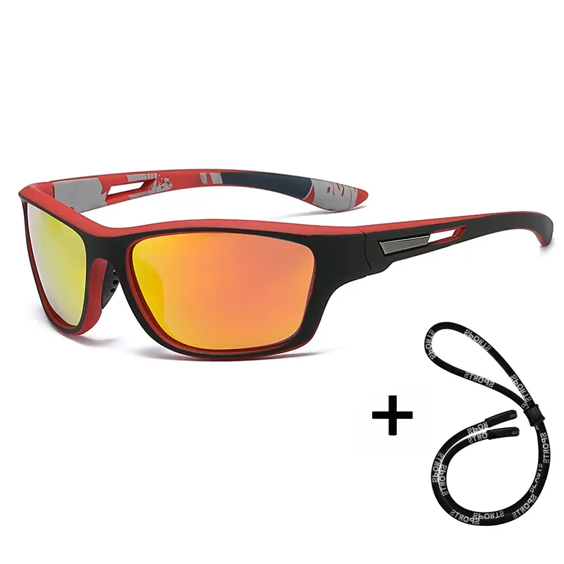 Lunettes de soleil polarisées haute définition unisexes, protection UV400 pour sports de plein air et conduite 24