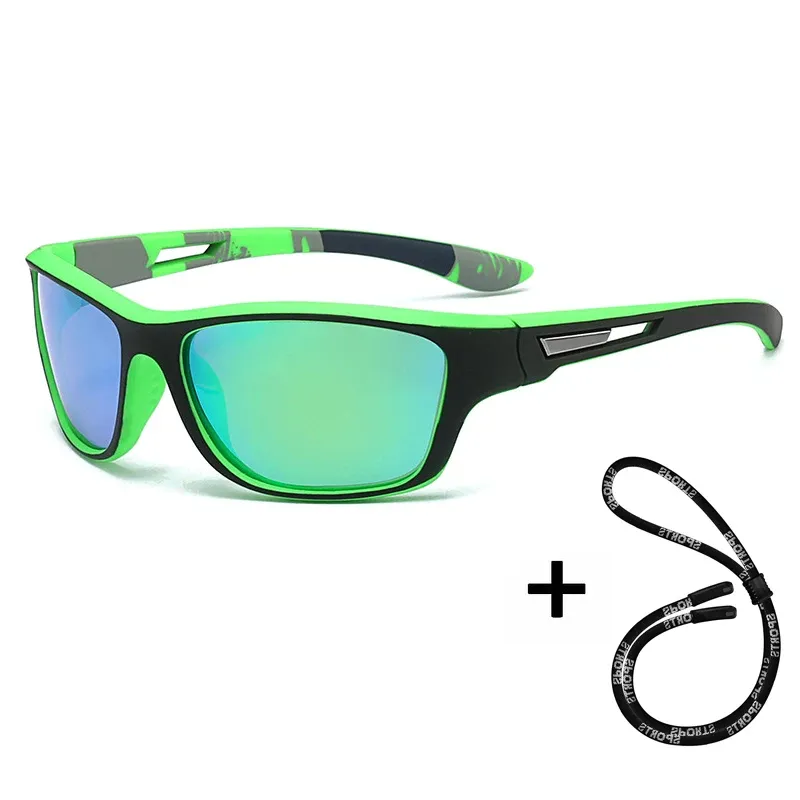 Lunettes de soleil polarisées haute définition unisexes, protection UV400 pour sports de plein air et conduite 23