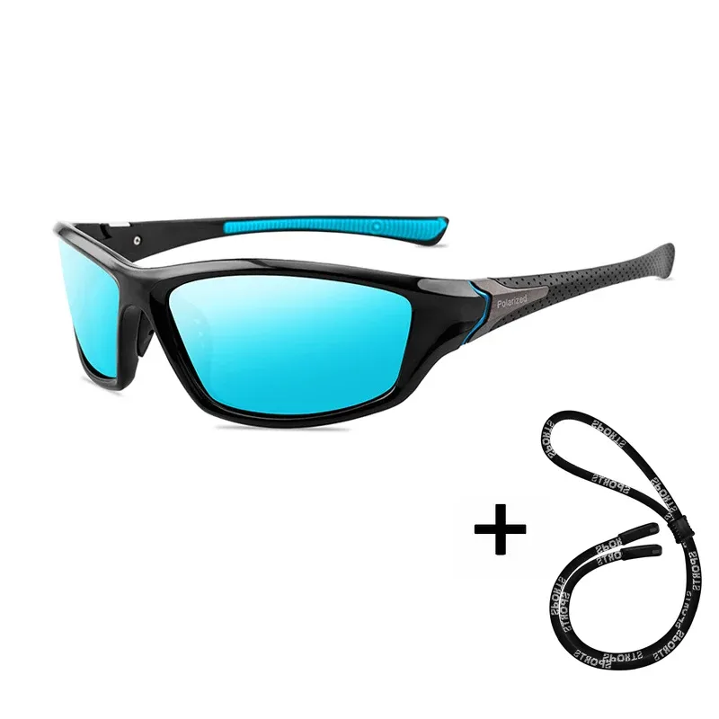 Lunettes de soleil polarisées haute définition unisexes, protection UV400 pour sports de plein air et conduite 11