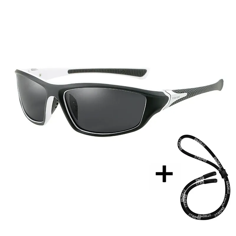 Lunettes de soleil polarisées haute définition unisexes, protection UV400 pour sports de plein air et conduite 8
