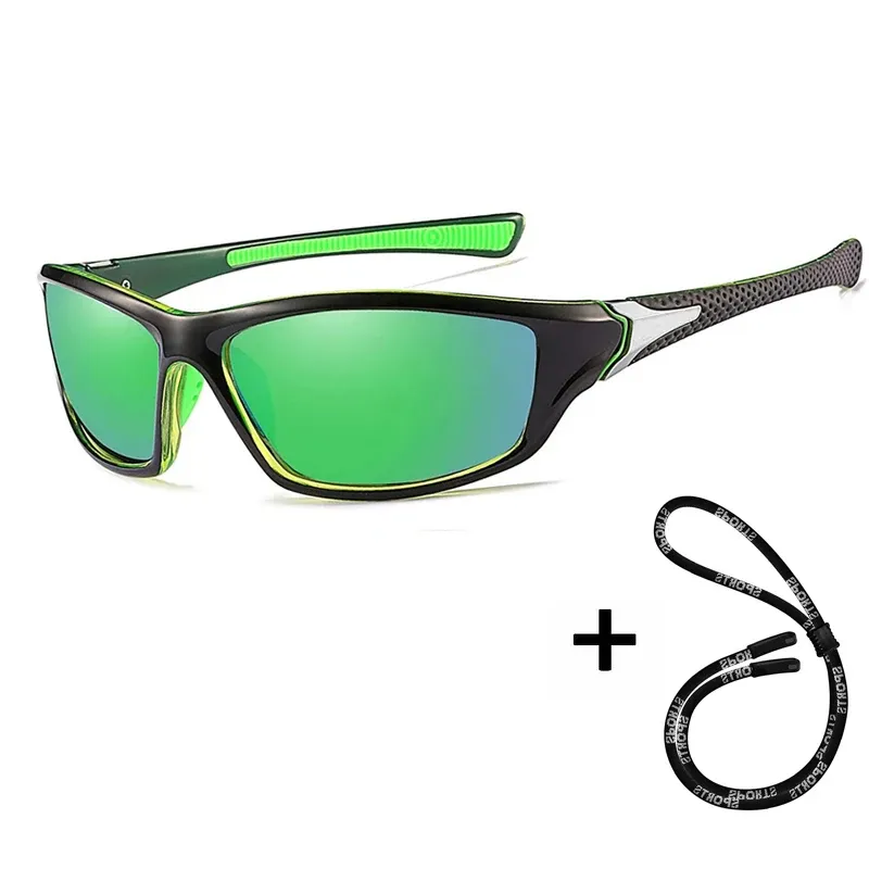 Lunettes de soleil polarisées haute définition unisexes, protection UV400 pour sports de plein air et conduite 19