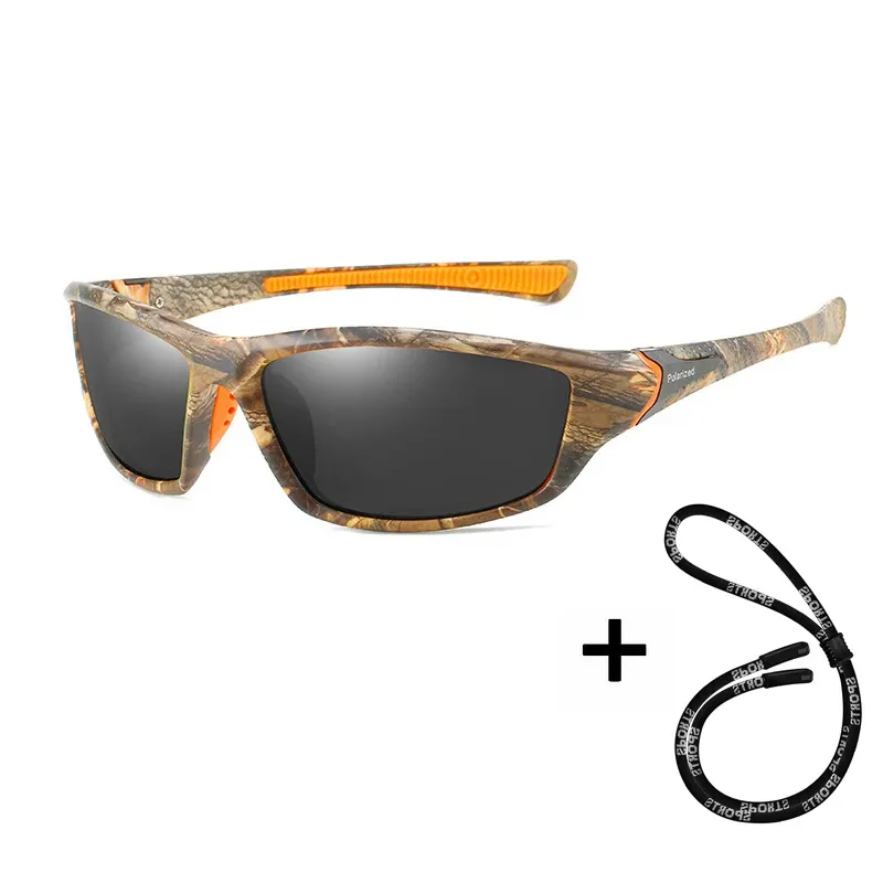 Lunettes de soleil polarisées haute définition unisexes, protection UV400 pour sports de plein air et conduite 18