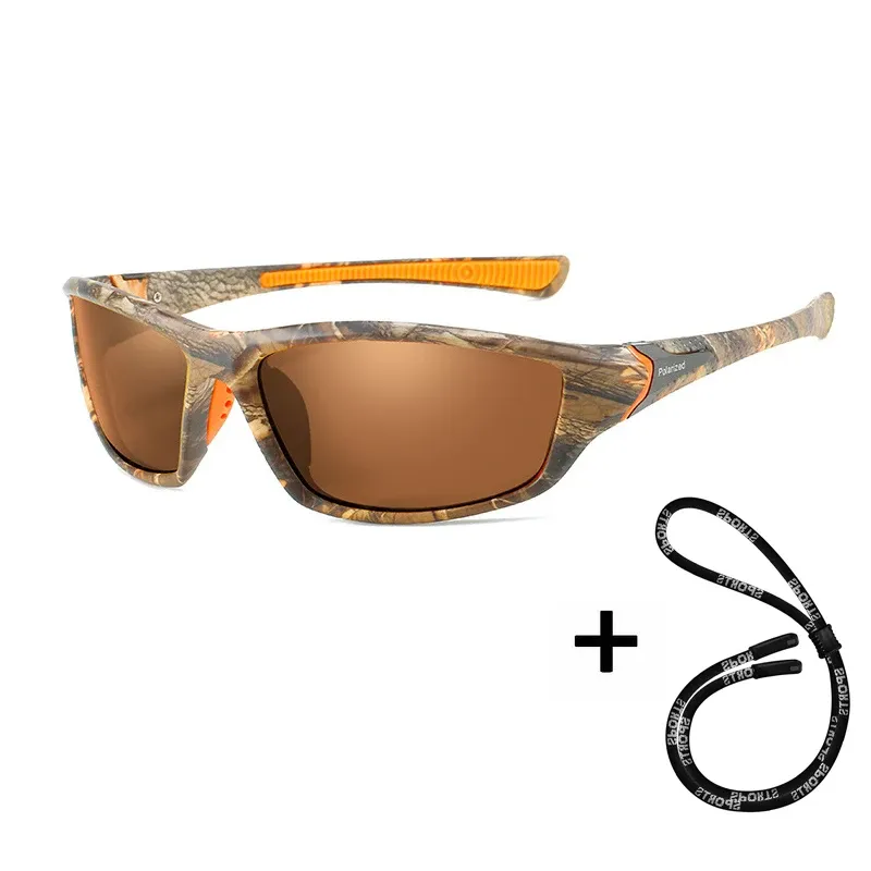 Lunettes de soleil polarisées haute définition unisexes, protection UV400 pour sports de plein air et conduite 17