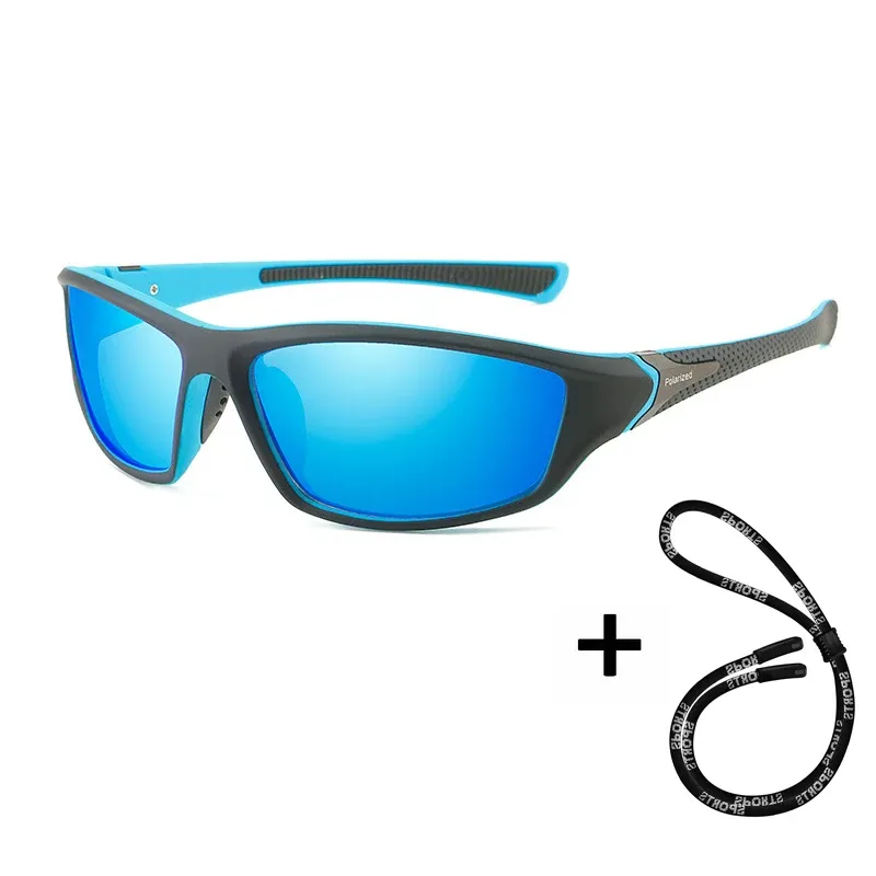 Lunettes de soleil polarisées haute définition unisexes, protection UV400 pour sports de plein air et conduite 16
