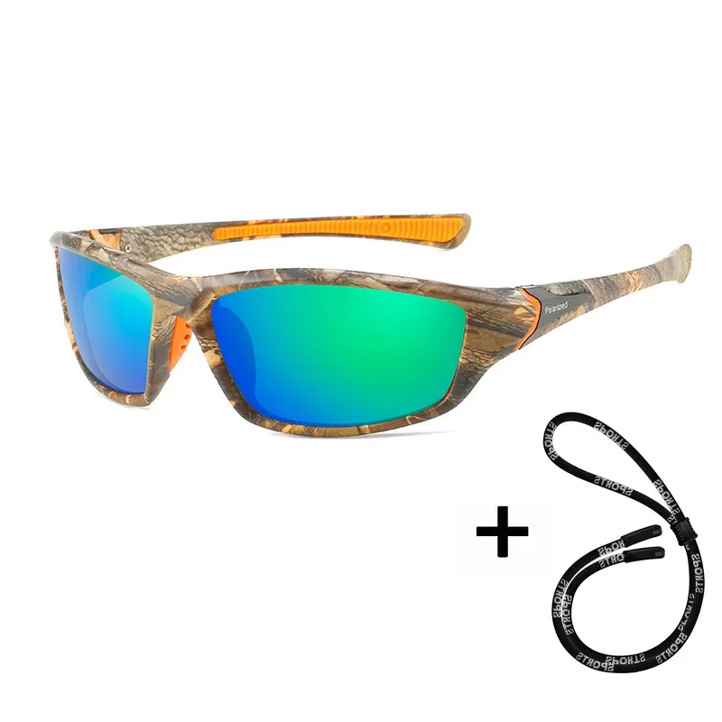 Lunettes de soleil polarisées haute définition unisexes, protection UV400 pour sports de plein air et conduite 29
