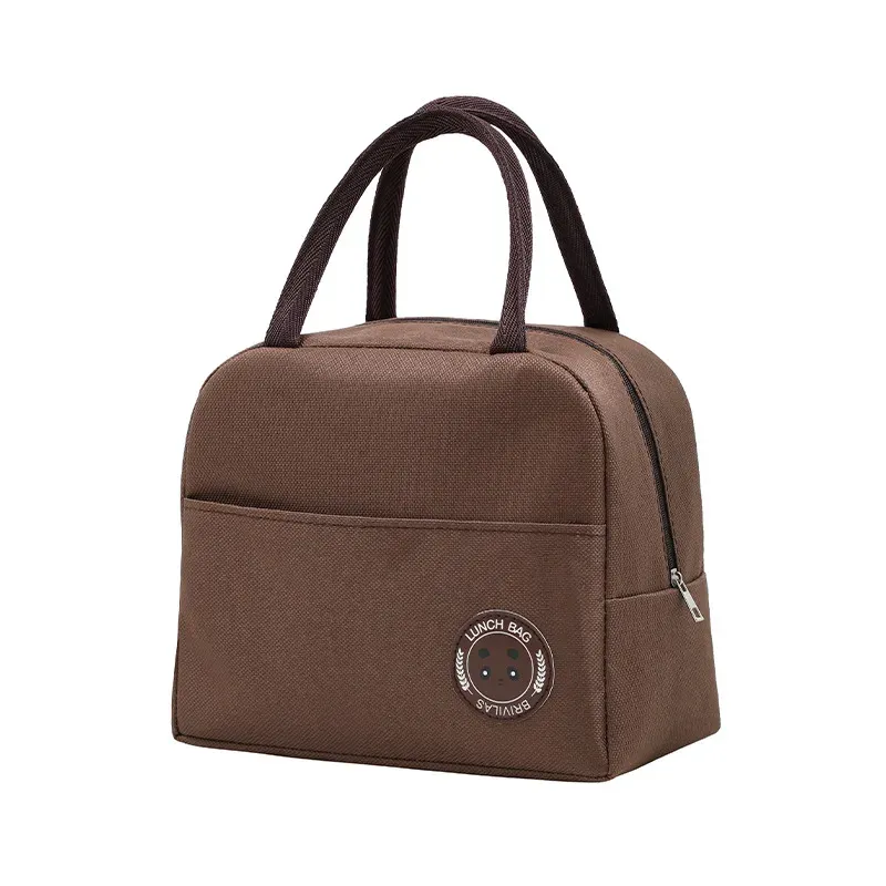 Sac à déjeuner isotherme portable pour l'école, pochette bento thermique 10