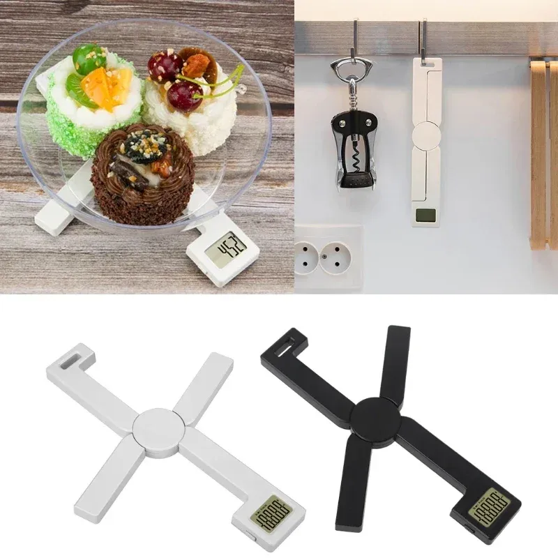 Balance numérique pliable et compacte avec écran LCD facile à lire - Image 1