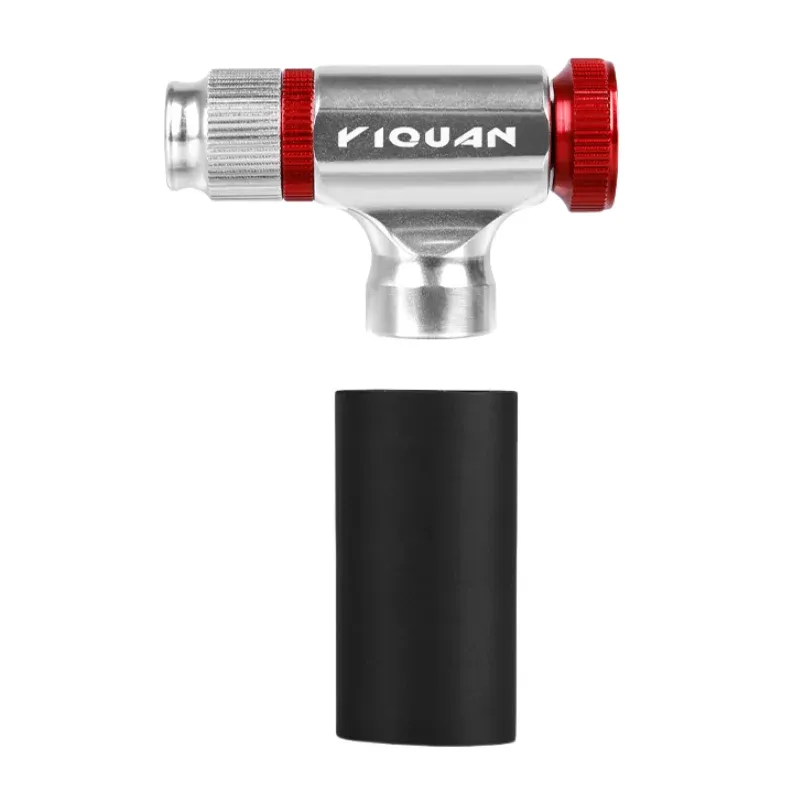 Pompe à air CO2 portable et rapide en alliage d'aluminium, gonfleur de pneus de vélo de route, réglable, VTT, accessoires de vélo 7