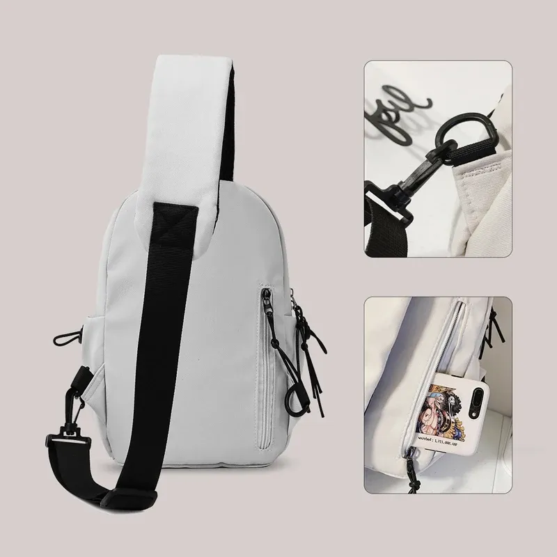 Petit sac à bandoulière léger pour homme et femme, idéal pour le cyclisme, le sport et l'escalade 2