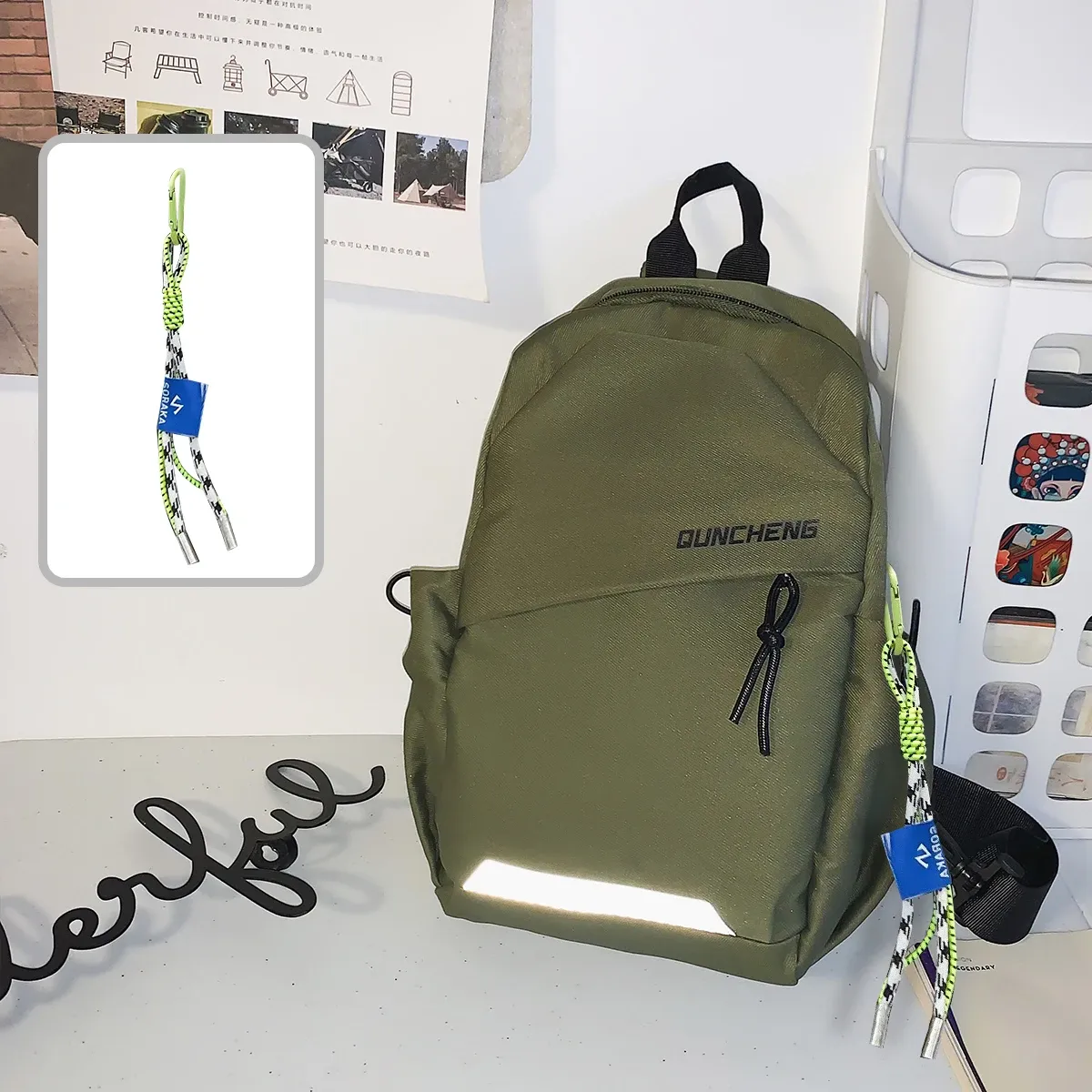 Petit sac à bandoulière léger pour homme et femme, idéal pour le cyclisme, le sport et l'escalade 18