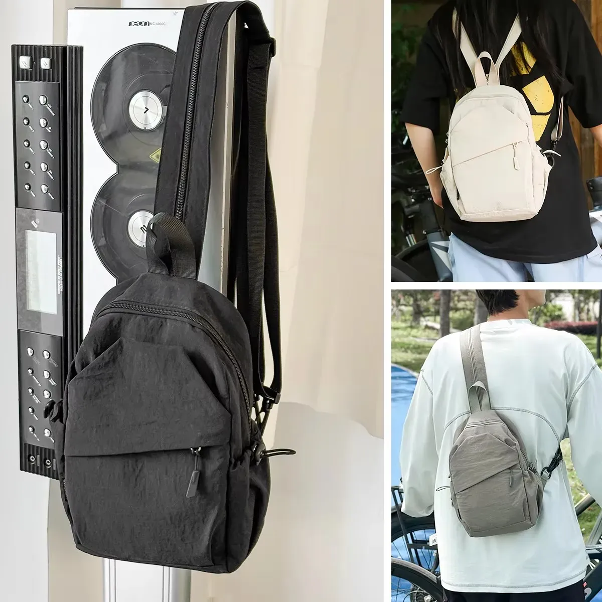Petit sac à bandoulière léger pour homme et femme, idéal pour le cyclisme, le sport et l'escalade 19