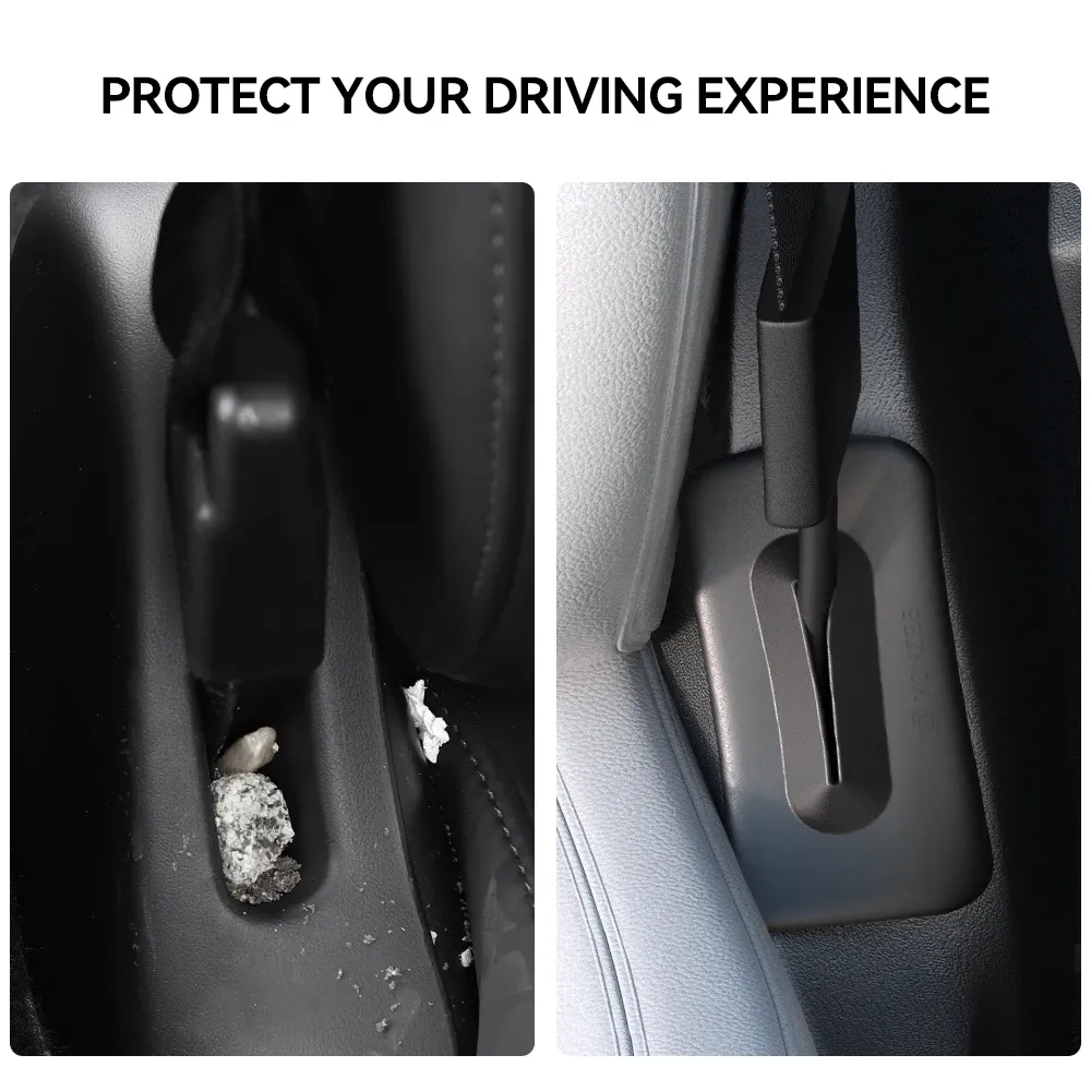 Remplissage d'espace de siège de voiture en silicone pour Tesla Model 3 et Model Y Juniper Highland, anti-fuite, style couture latérale 2