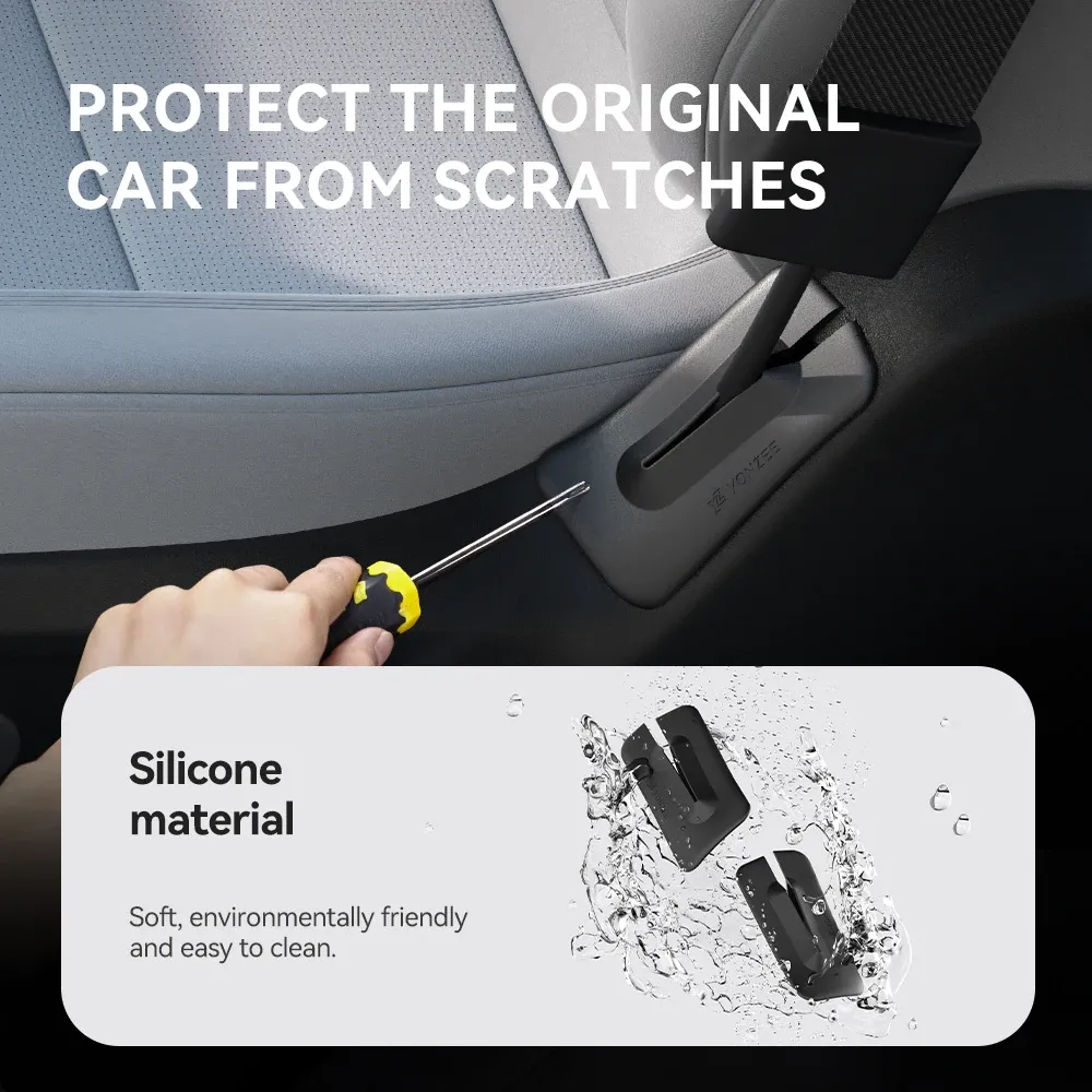 Remplissage d'espace de siège de voiture en silicone pour Tesla Model 3 et Model Y Juniper Highland, anti-fuite, style couture latérale 3