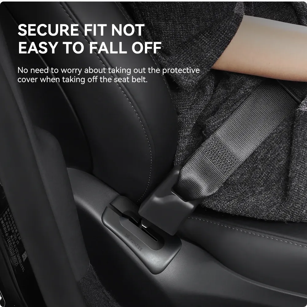 Remplissage d'espace de siège de voiture en silicone pour Tesla Model 3 et Model Y Juniper Highland, anti-fuite, style couture latérale 4
