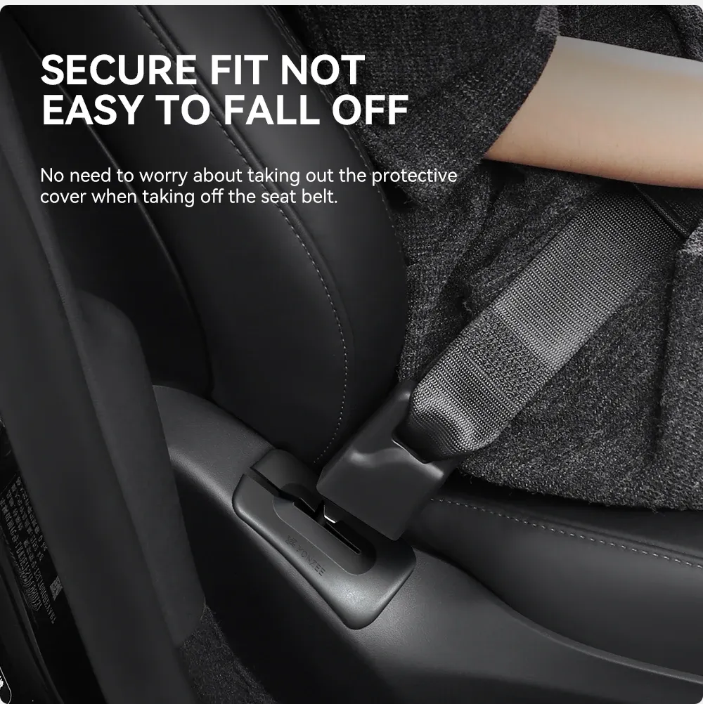 Vue détaillée de la protection de siège en silicone