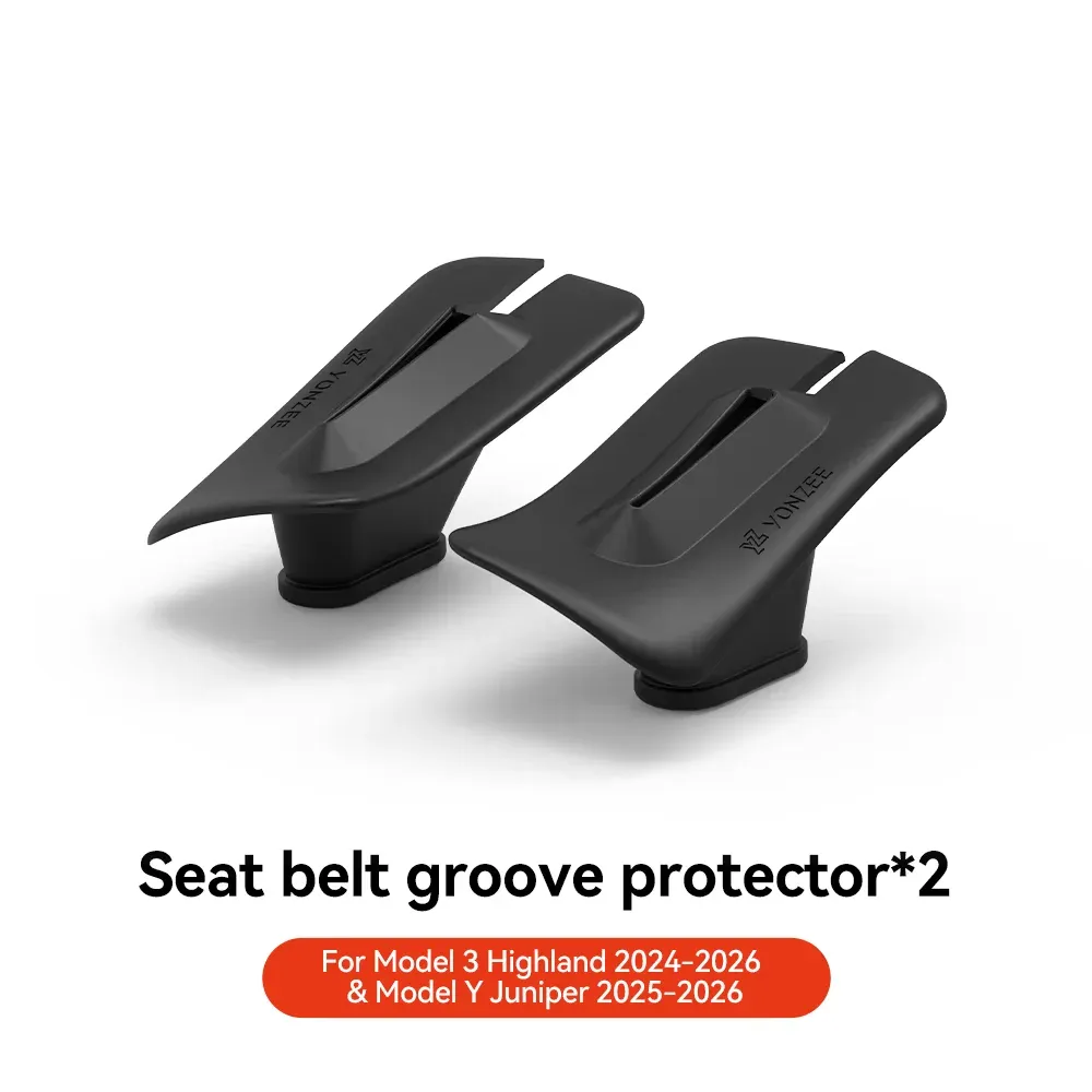 Remplissage d'espace de siège de voiture en silicone pour Tesla Model 3 et Model Y Juniper Highland, anti-fuite, style couture latérale 7