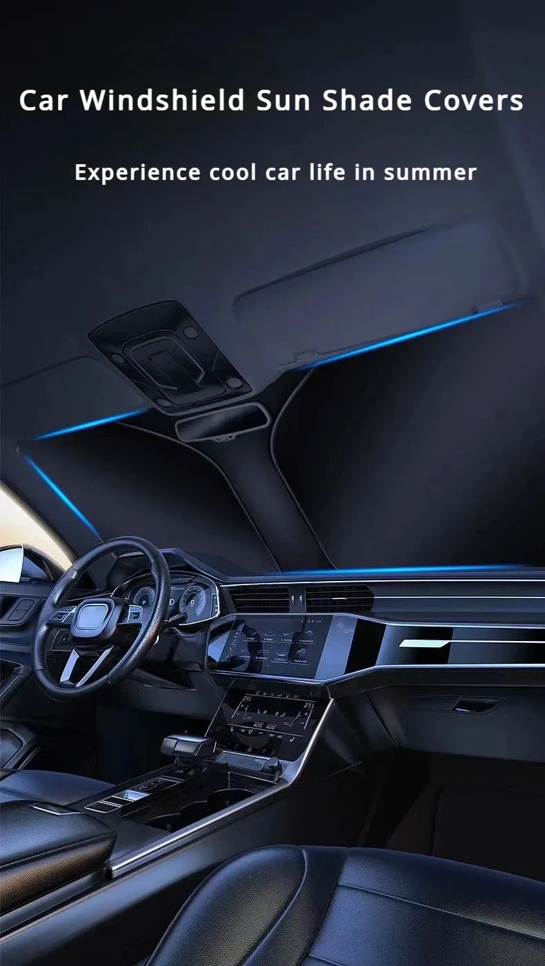 Pare-soleil pliable pour pare-brise de voiture