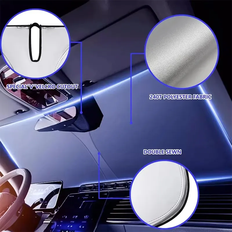 Pare-soleil pour véhicule, protection UV