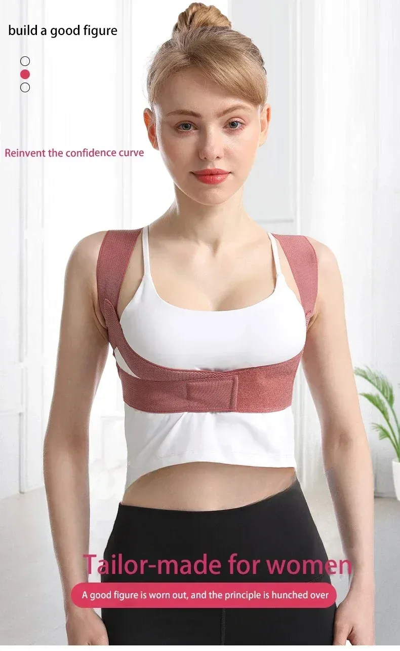 Correcteur de posture invisible porté au quotidien