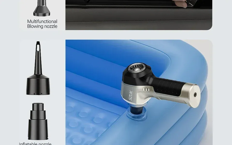 Aspirateur de voiture, mise en valeur du design