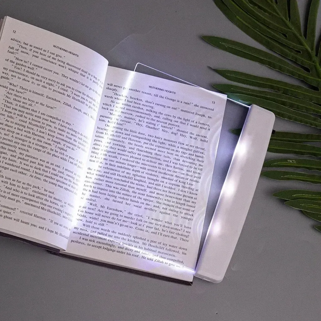 Lampe de lecture LED plate au design minimaliste