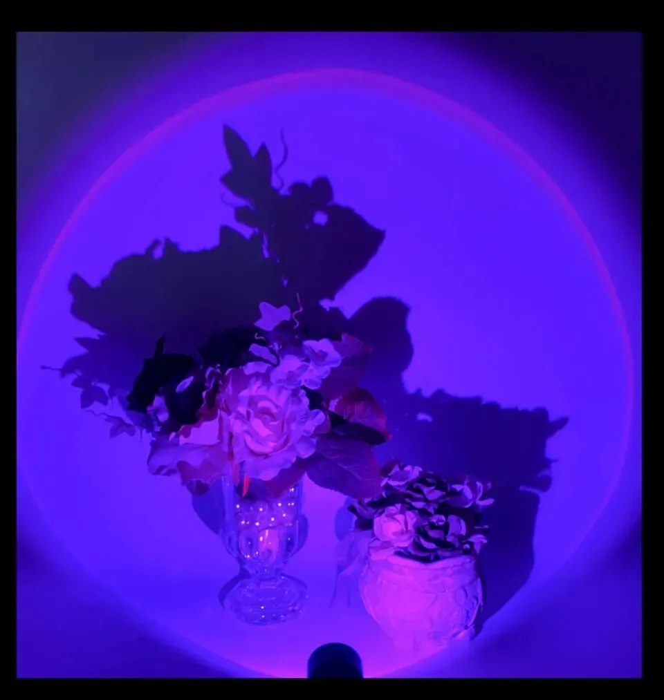 Effet réel de la lampe en ambiance
