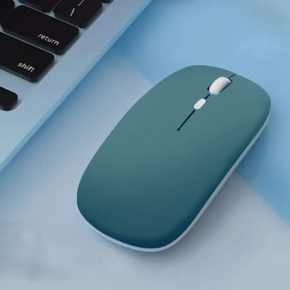 Souris Bluetooth silencieuse Macaron pour ordinateur portable, souris optique sans fil compatible iPad, Samsung et tablette, souris universelle silencieuse 15