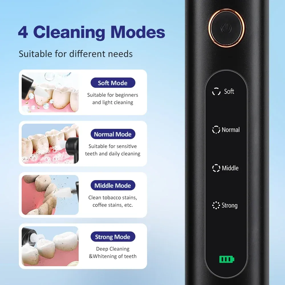 Polisseur de dents électrique multifonctionnel pour usage quotidien 5