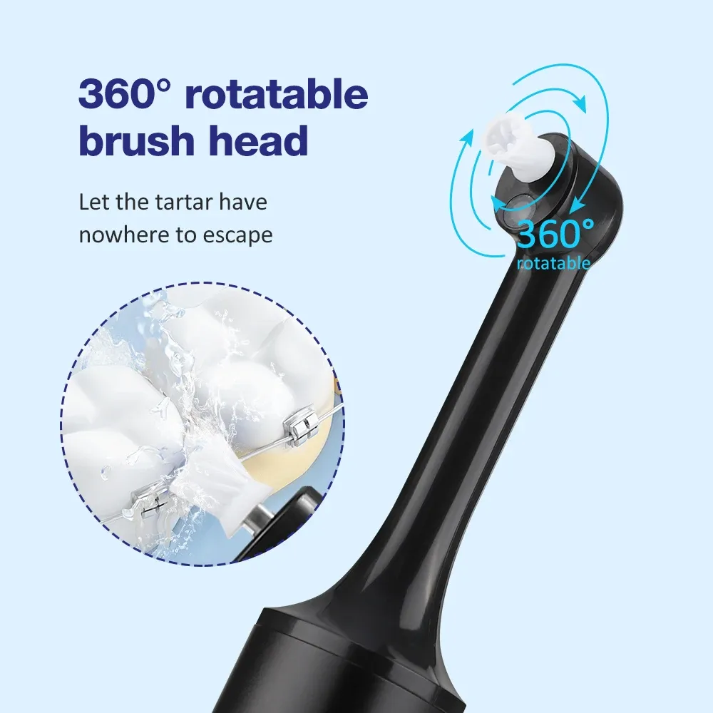 Détail du polisseur de dents et de ses fonctions