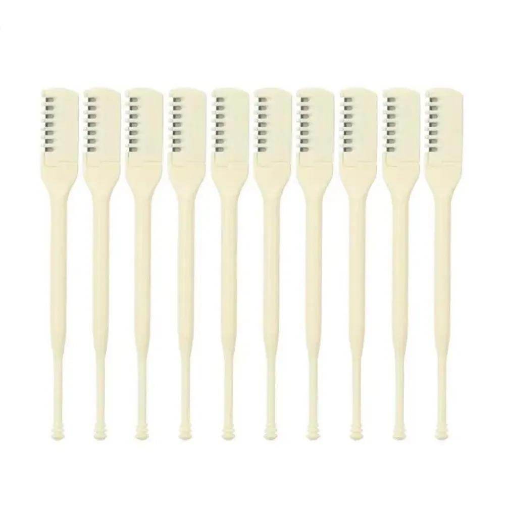 Tondeuse nez double face, lot de 5 ou 10 pièces, nettoyage facile, portable, pour nez et oreilles 7